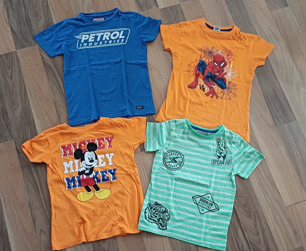 Jongens shirts maat 140-146 (4 stuks), Kinderen en Baby's, Gebruikt, Ophalen of Verzenden, Shirt of Longsleeve, Jongen