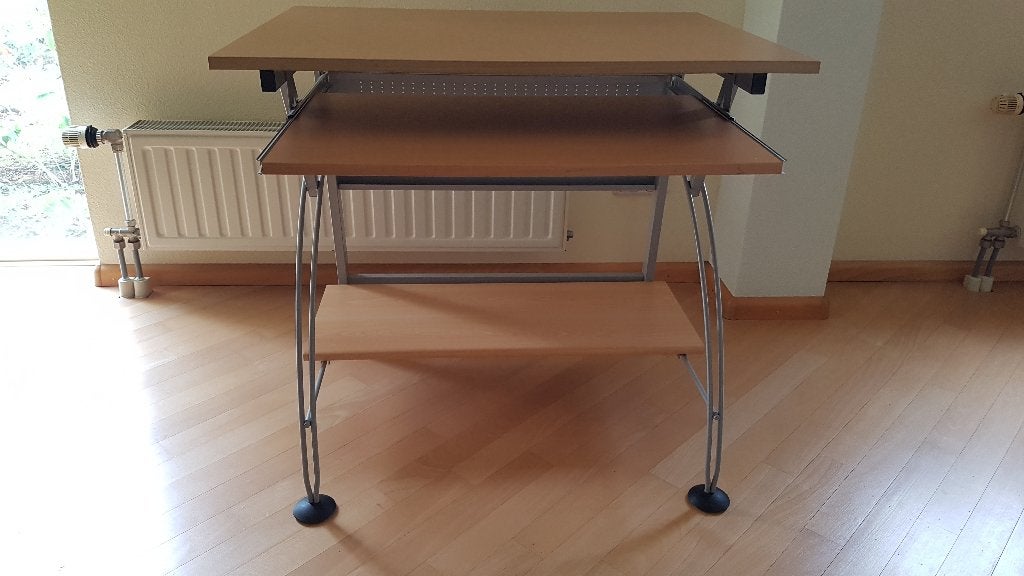 Computerbureau, Ophalen, Opbergruimte, Scandinavisch, Hout