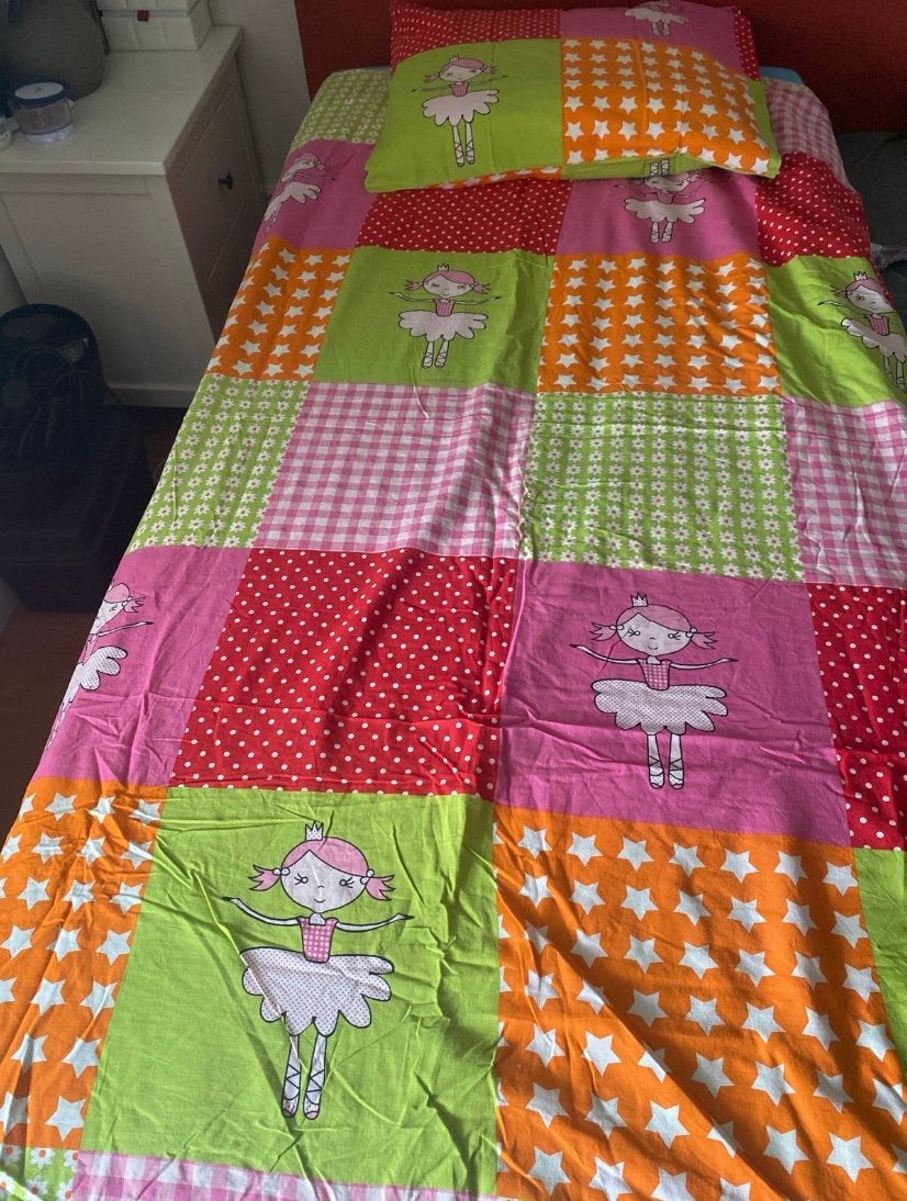 Mooi nieuw Walra eenpersoons dekbedovertrek Ballerina, Ophalen of Verzenden, Nieuw, Meisje, Dekbedovertrek