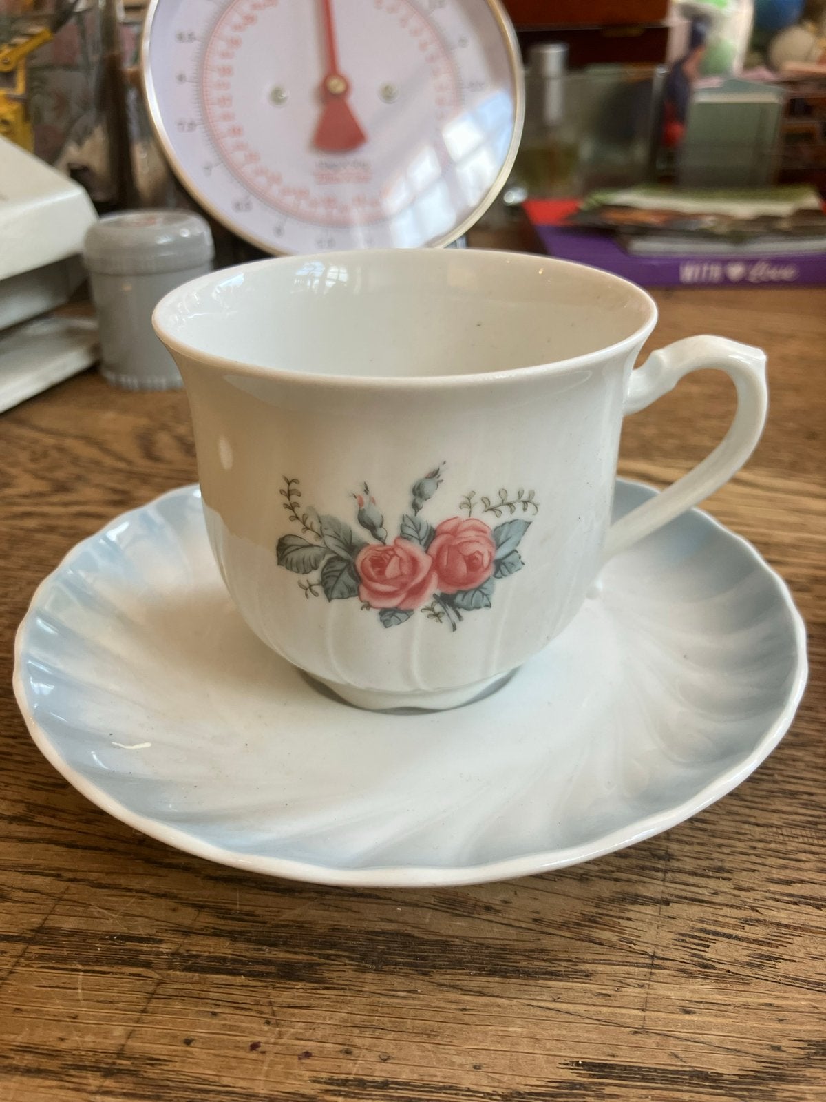 Vintage Schumann Weiden Regina kop en schotel, Antiek en Kunst, Ophalen of Verzenden