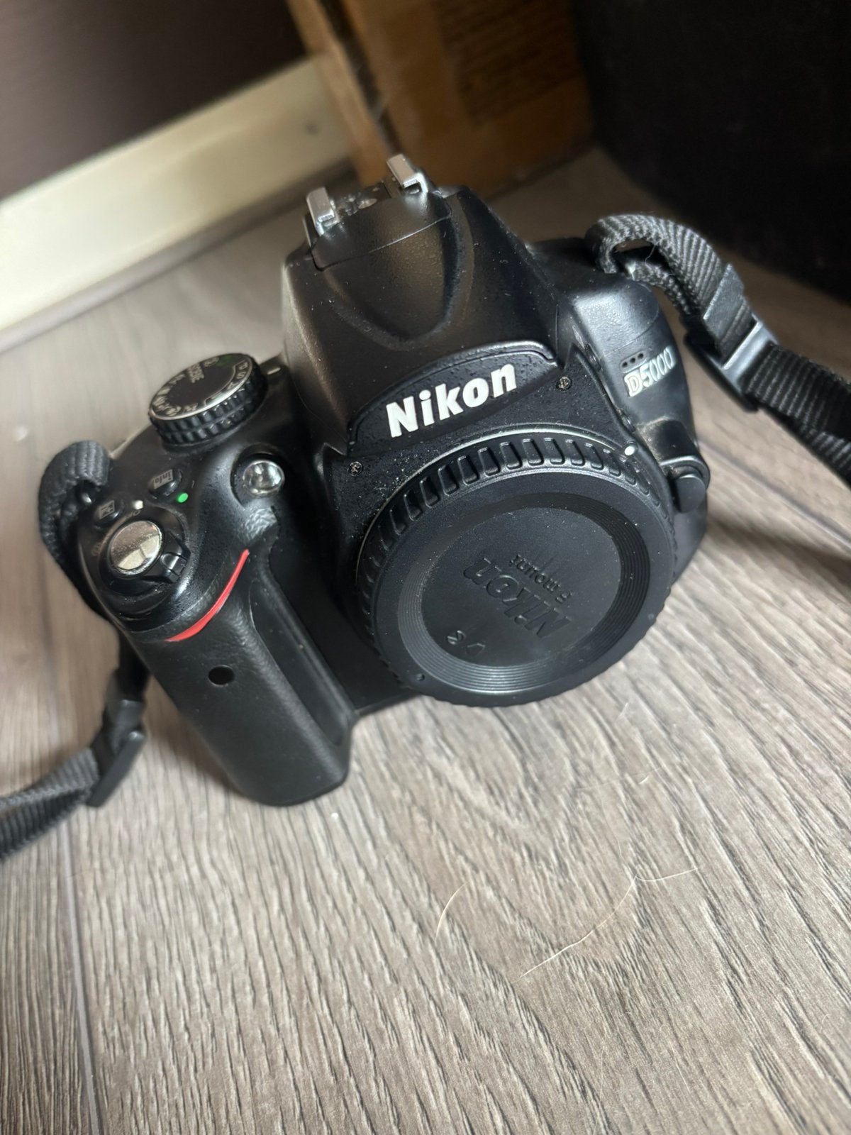 Nikon D5000 spiegelreflexcamera + cameratas, Ophalen, Zo goed als nieuw, Nikon, Geen optische zoom