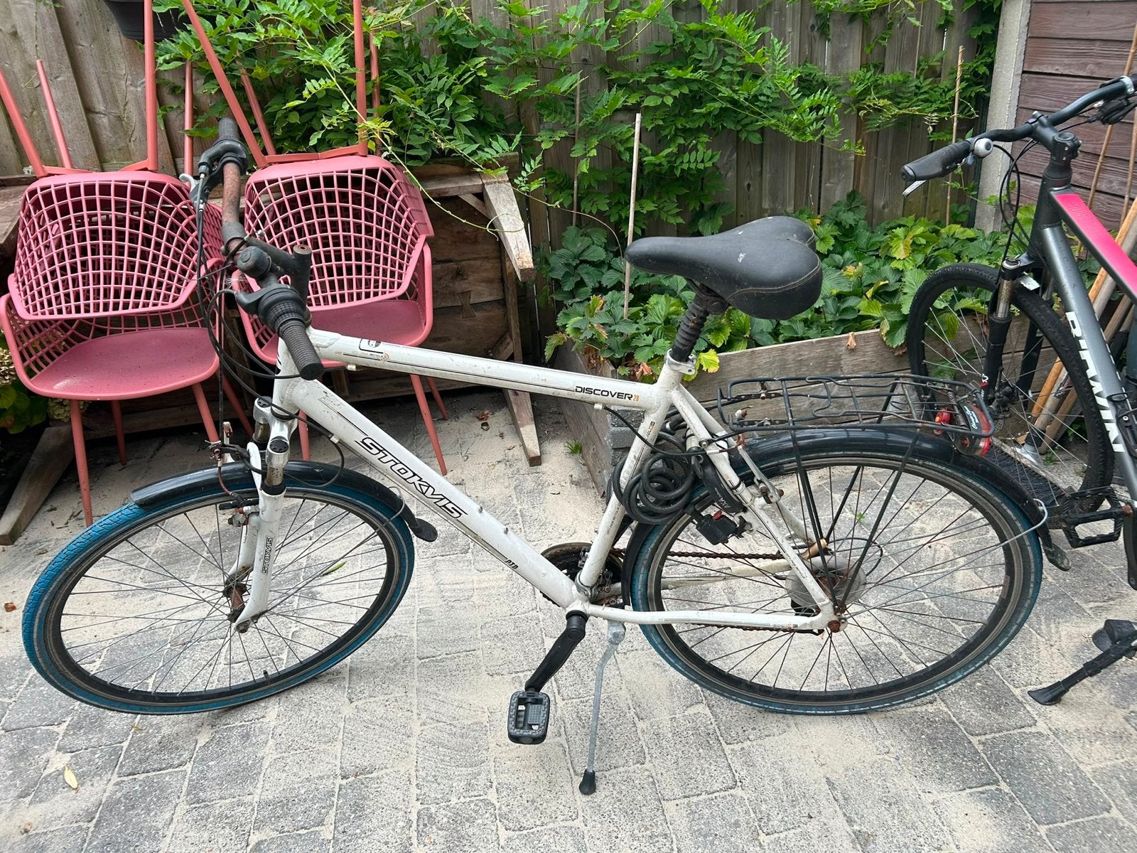 Stokvis Discover 28 herenfiets - Gebruikt, Ophalen, Gebruikt, Minder dan 10 versnellingen, Overige merken