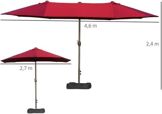 XXL Parasol – Tuinparasol – Terrasparasol – Zonneparasol, Corvance B.V., Verzenden, Nieuw, Corvancebol@gmail.com