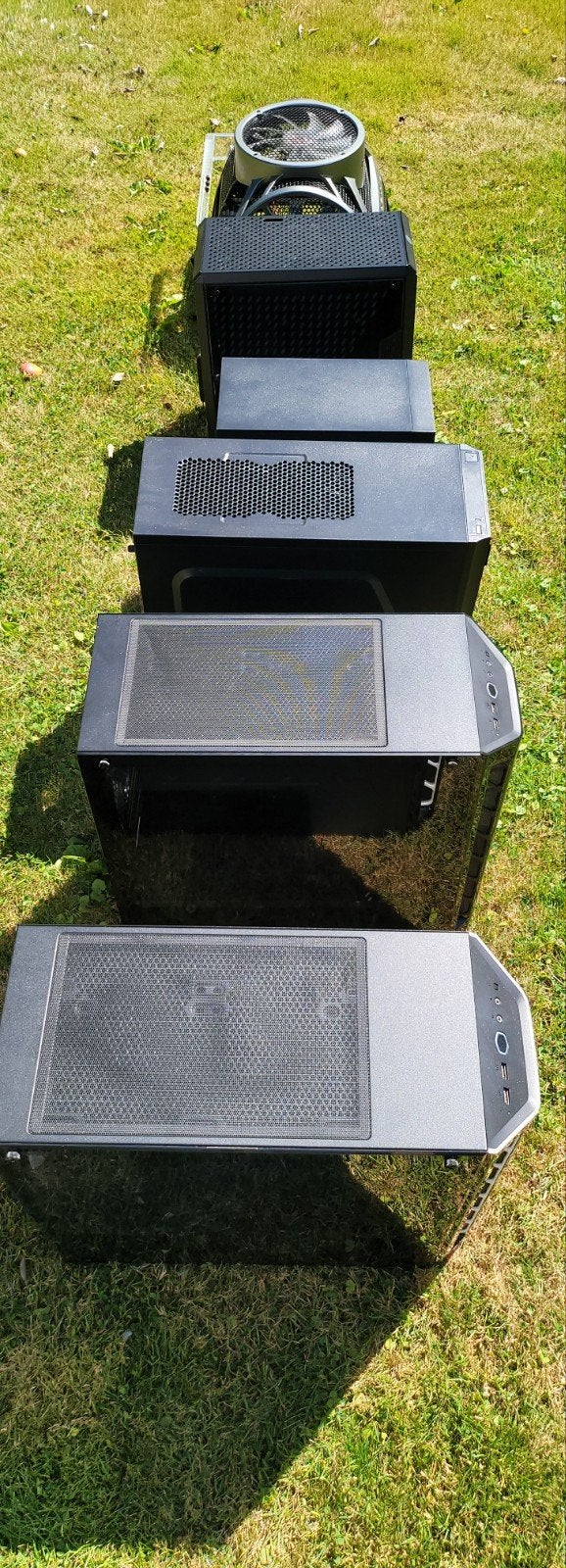 computer behuizing 6x, Computers en Software, Computerbehuizingen, Ophalen, Gebruikt
