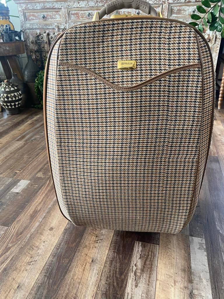 Edwards Koffer op Wieltjes - 60x40x25 cm, Sieraden, Tassen en Uiterlijk, Koffers, Overige materialen, Gebruikt, 50 tot 60 cm, Ophalen of Verzenden
