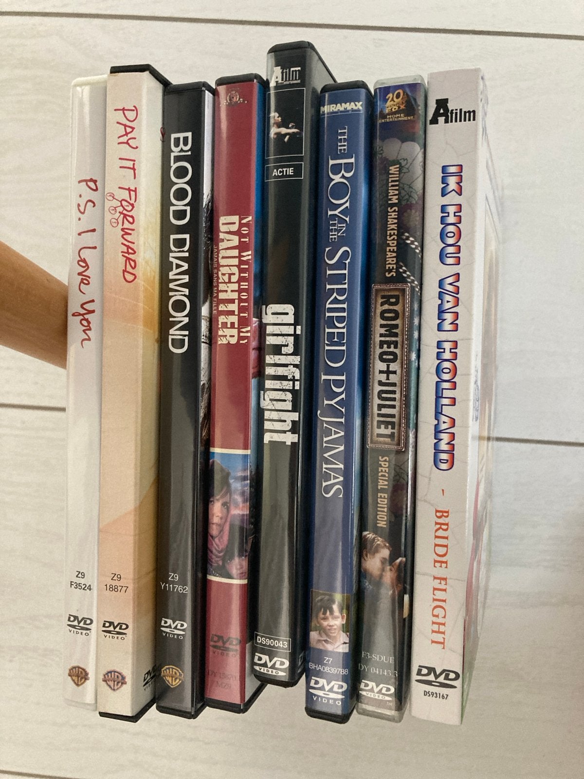 Diverse DVD Collectie: Romantiek, Drama & Meer (8 stuks), Nederlands, Vanaf 12 jaar, Inclusief doosje, Gebruikt