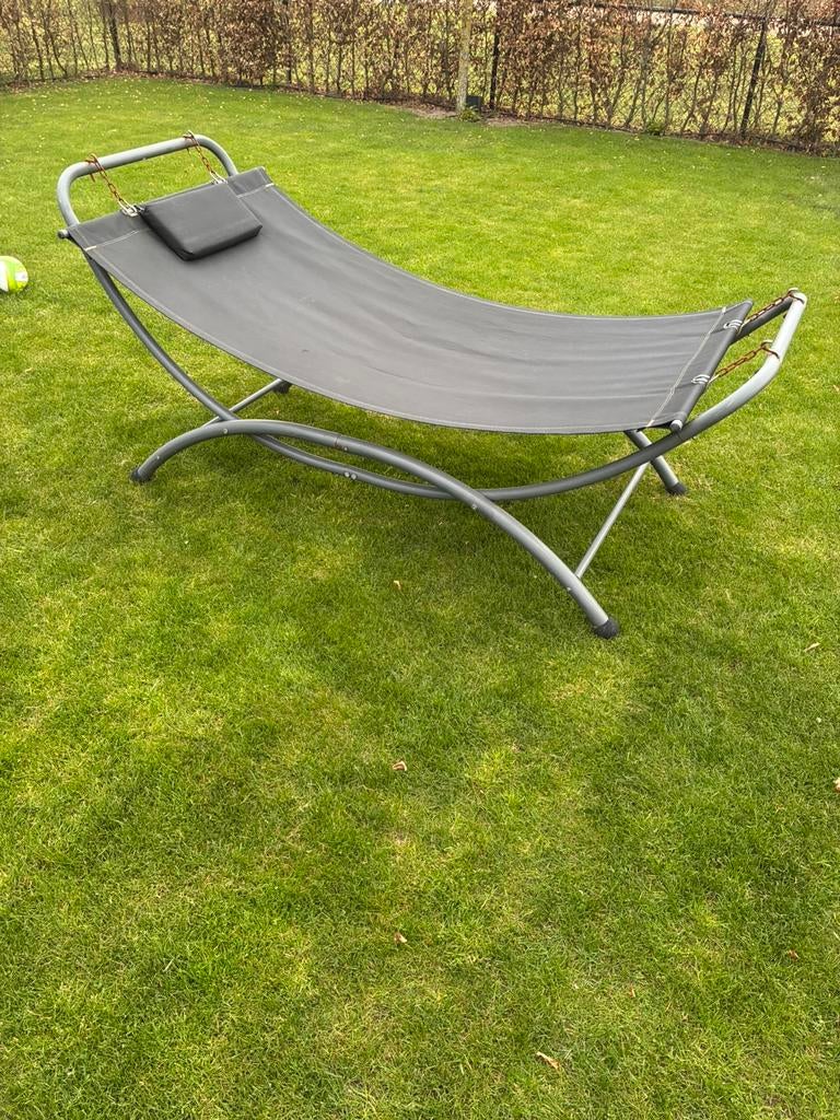 Ligbed hangmat, Tuin en Terras, Ophalen, Zo goed als nieuw