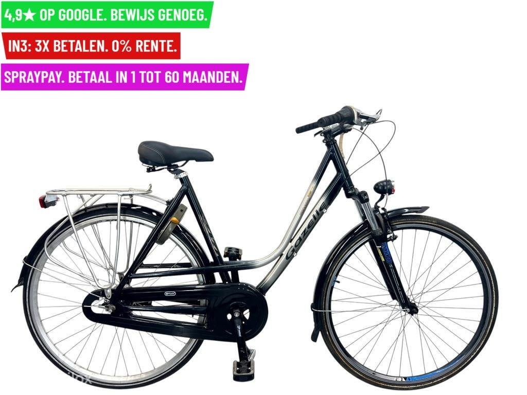Damesfiets Gazelle Orange 28"/54cm/7ver - Garantie/Levering, Fietsen en Brommers, Fietsen | Dames | Damesfietsen, 9713 Bv Groningen