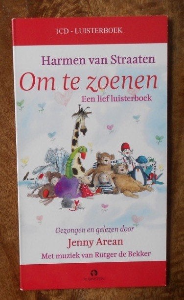 Luisterboek met 1 CD : Om te zoenen - Gezongen/gelezen Arean, Ophalen of Verzenden, Cd