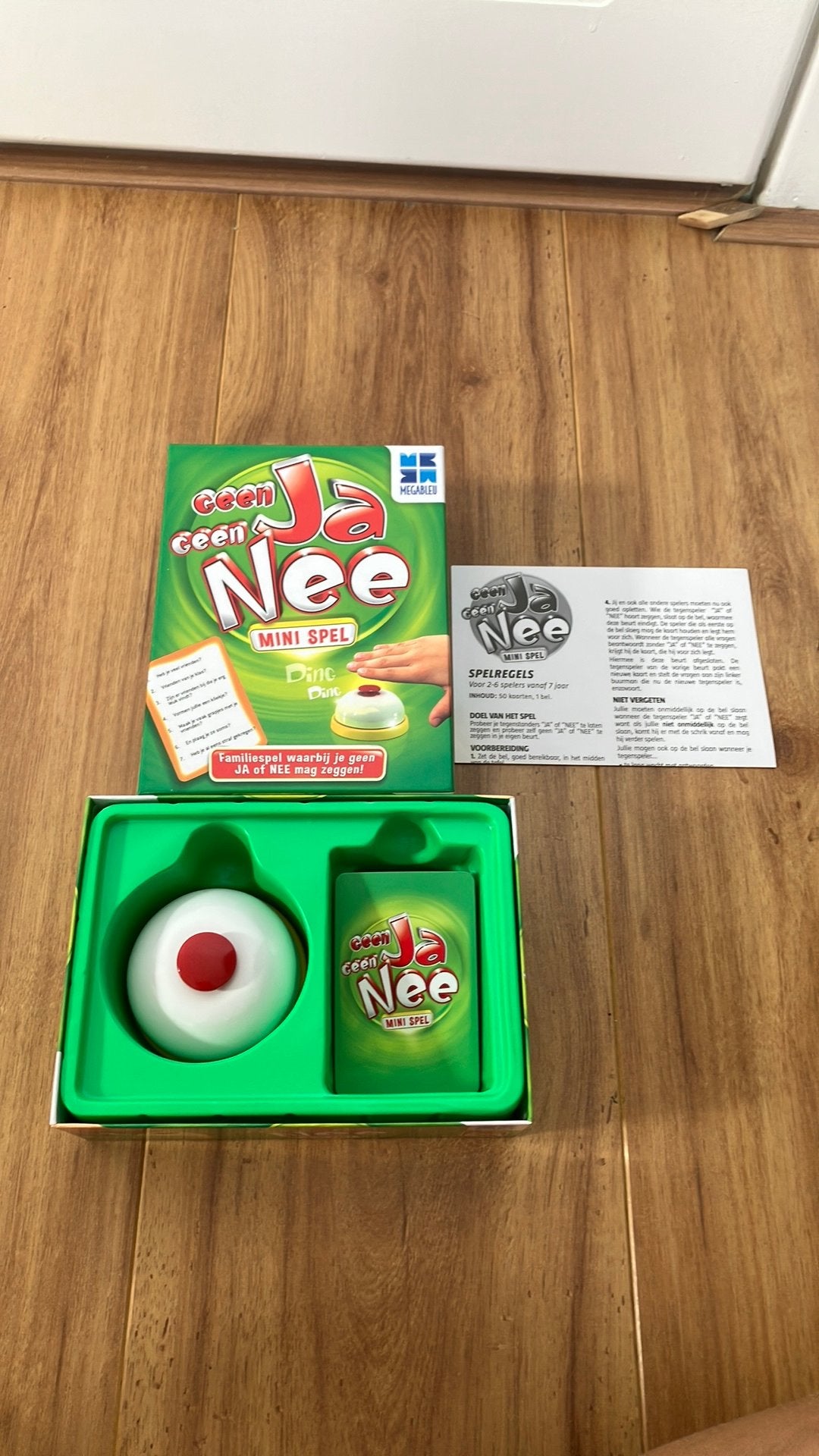 Spel: geen ja geen nee, Hobby en Vrije tijd, Ophalen of Verzenden, Zo goed als nieuw