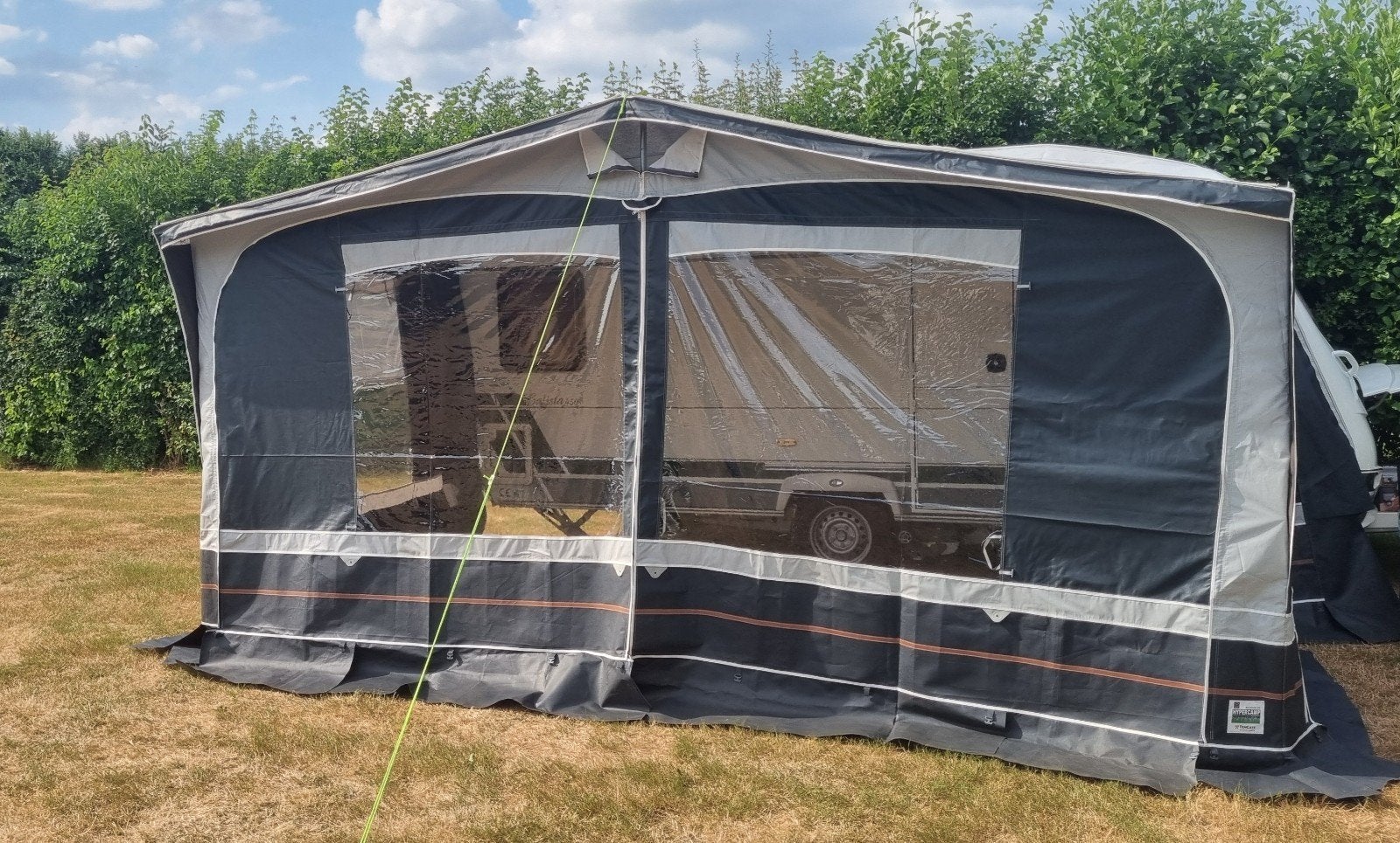 Voortent te koop, i.z.g.s. TenCate Hypercamp Bologna, Ophalen, Zo goed als nieuw