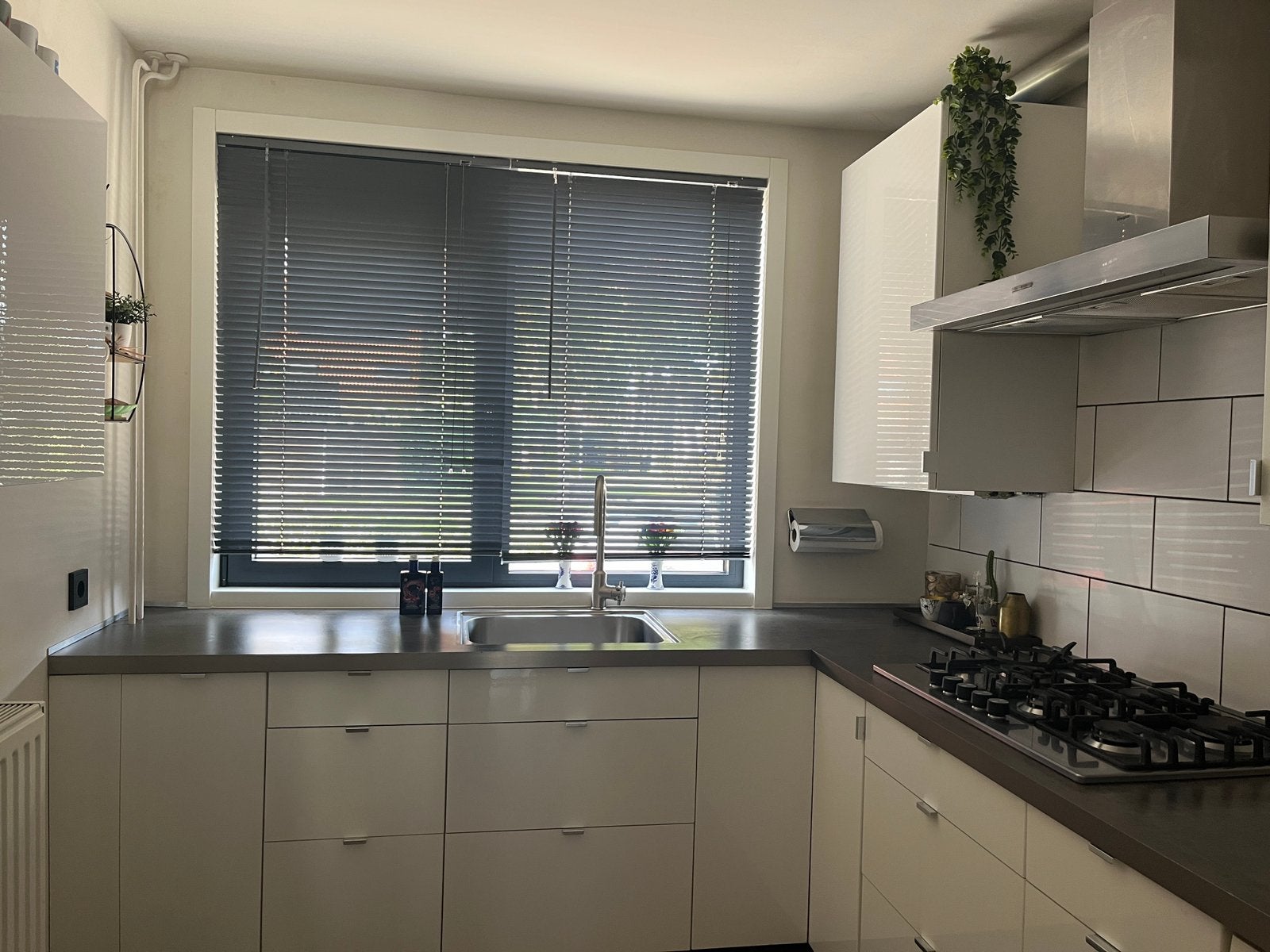 Ikea hoekkeuken ter overname, Ophalen, Gebruikt, Wit, Hoekkeuken