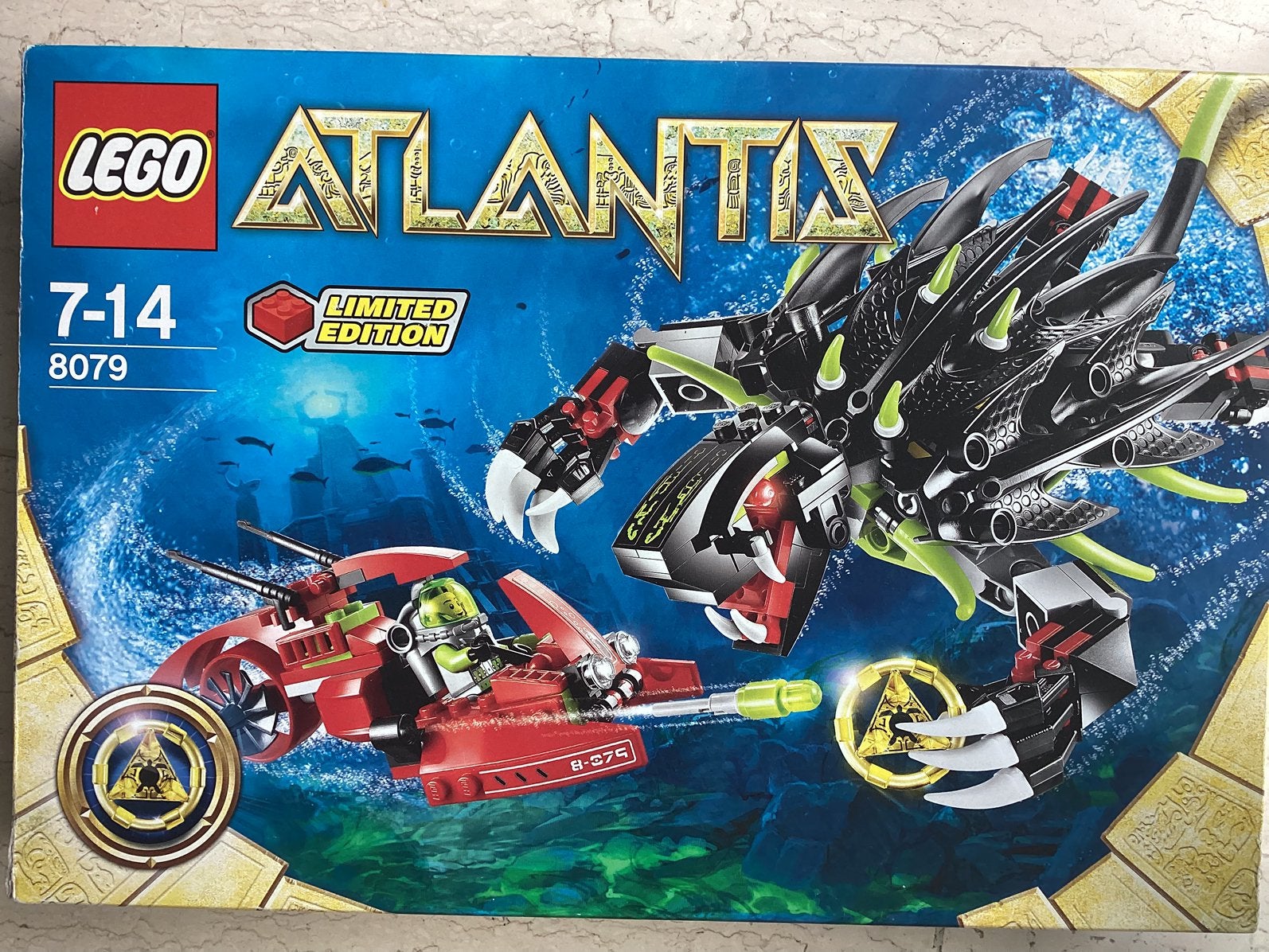 Lego 8079 Atlantis Limited edition, Ophalen of Verzenden, Zo goed als nieuw
