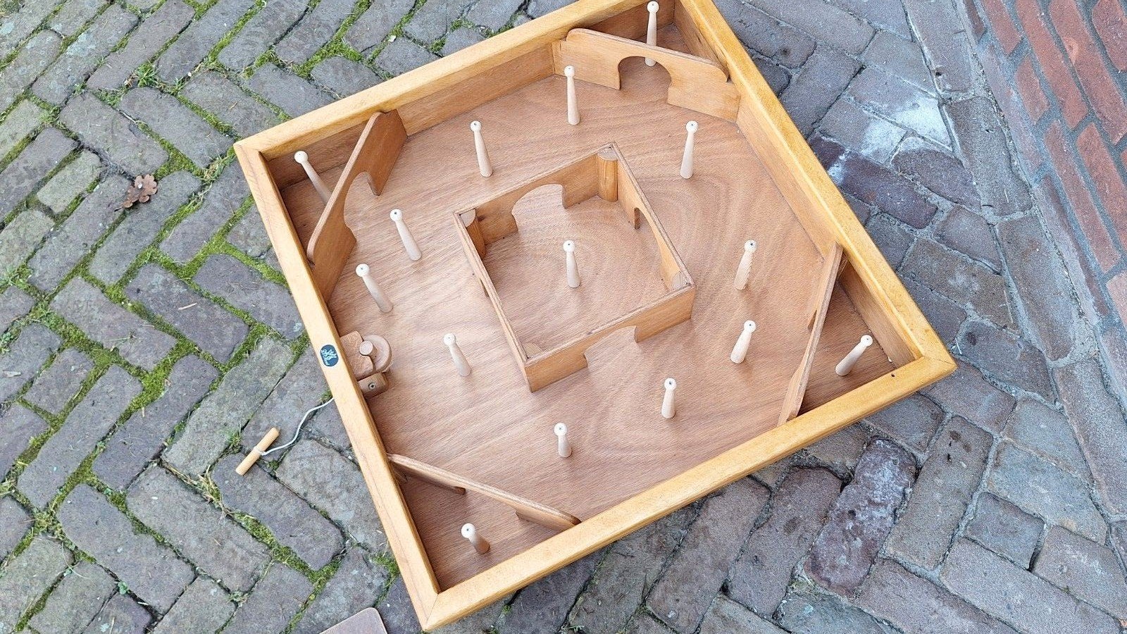 Tol spel  om kegelen Oud Hollandse spellen, Een of twee spelers, Ophalen, Zo goed als nieuw