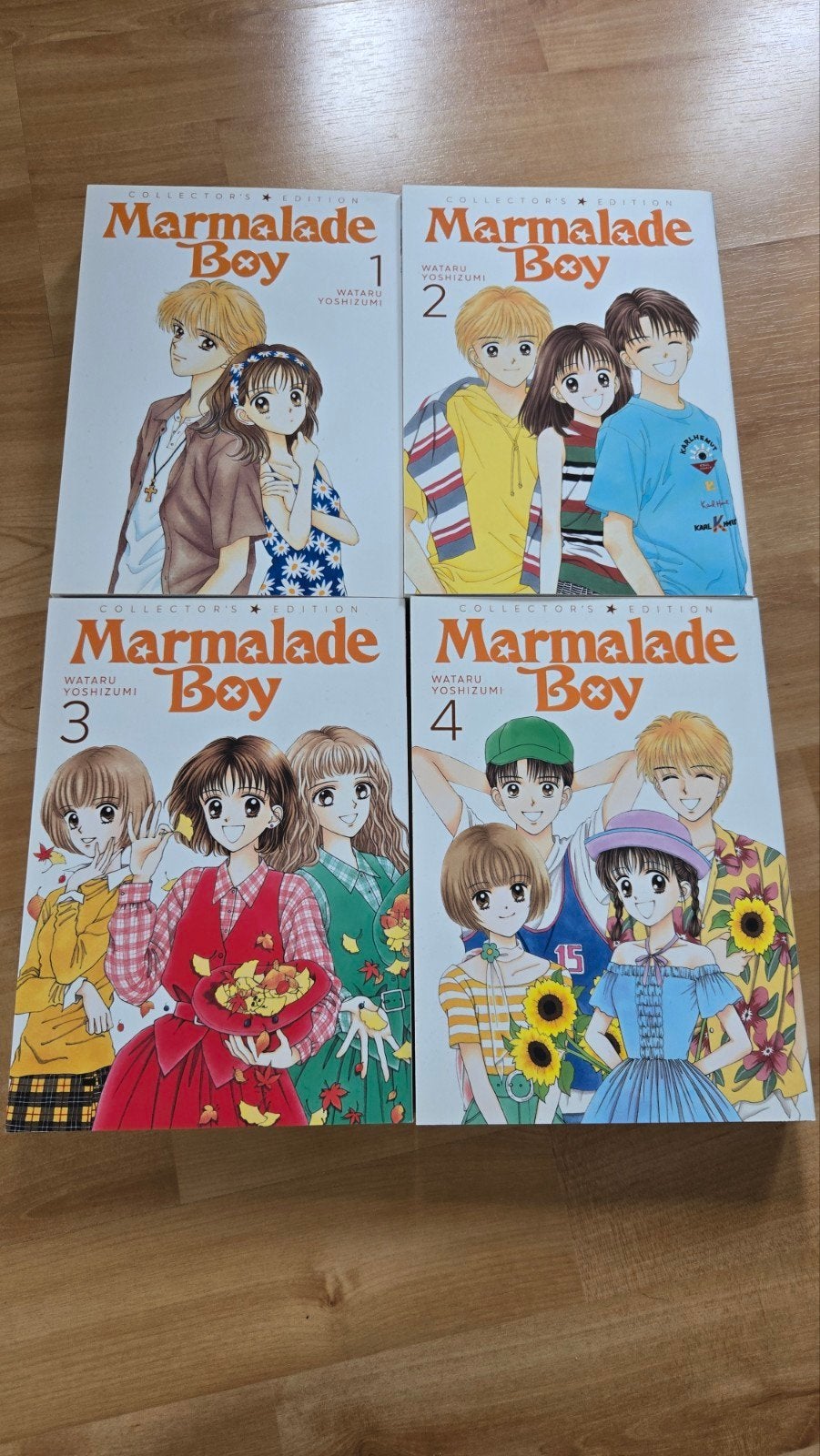 Marmalade Boy Manga Collectors Edition Volume 1-4, Ophalen of Verzenden, Zo goed als nieuw, Japan (Manga), Meerdere comics