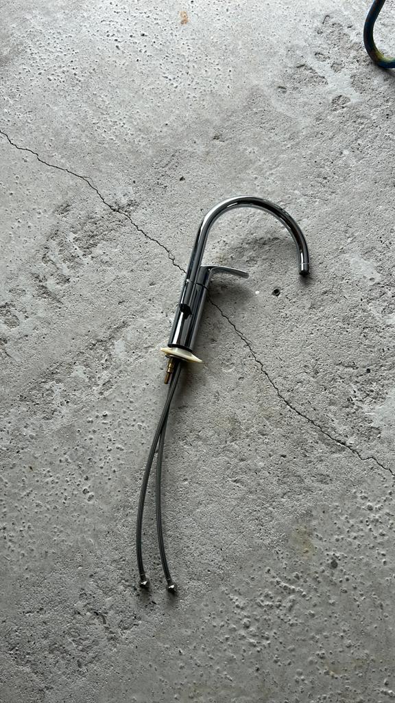 Keuken mengkraan, Ophalen, Kraan