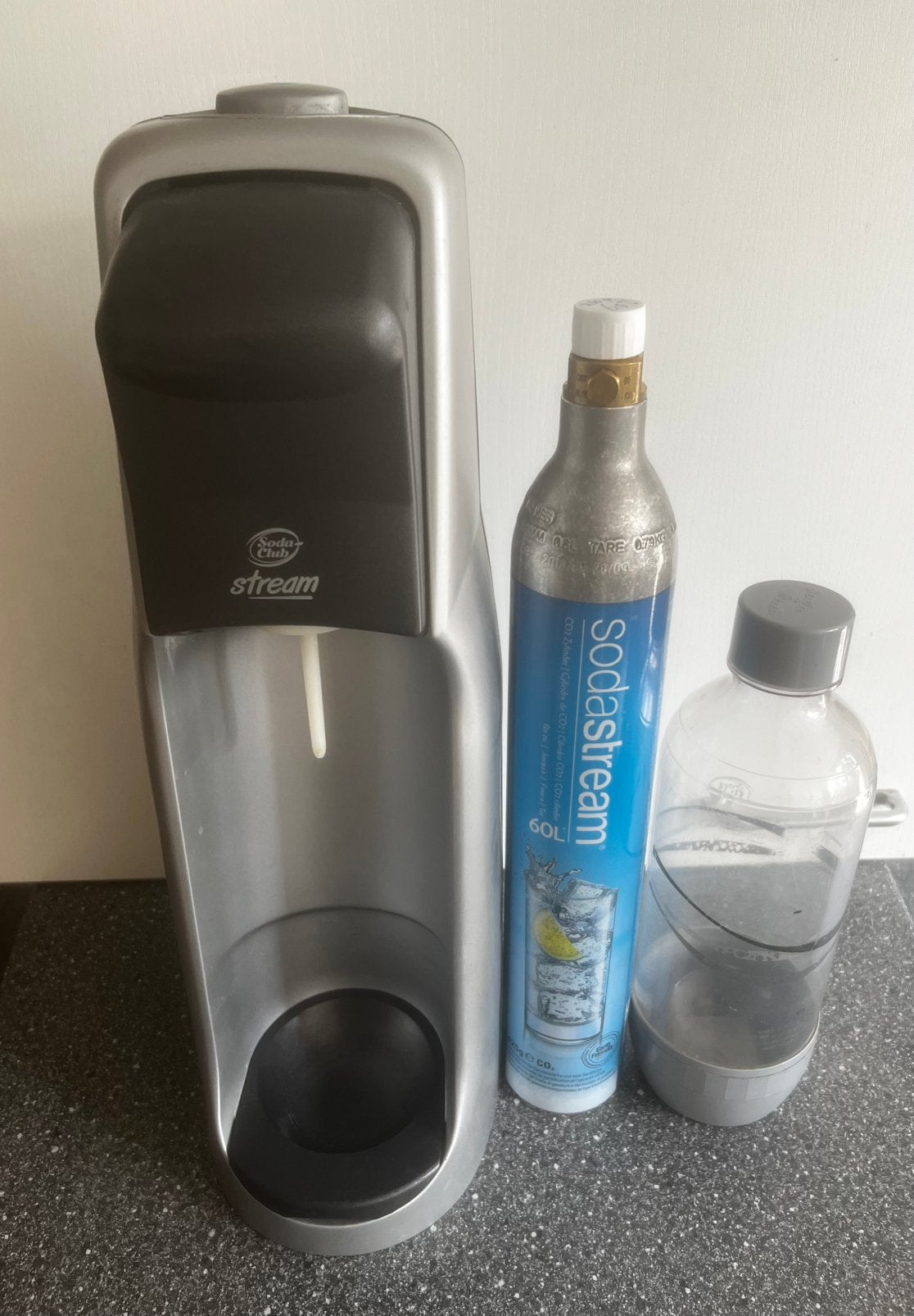 Sodastream set netjes, Ophalen, Gebruikt