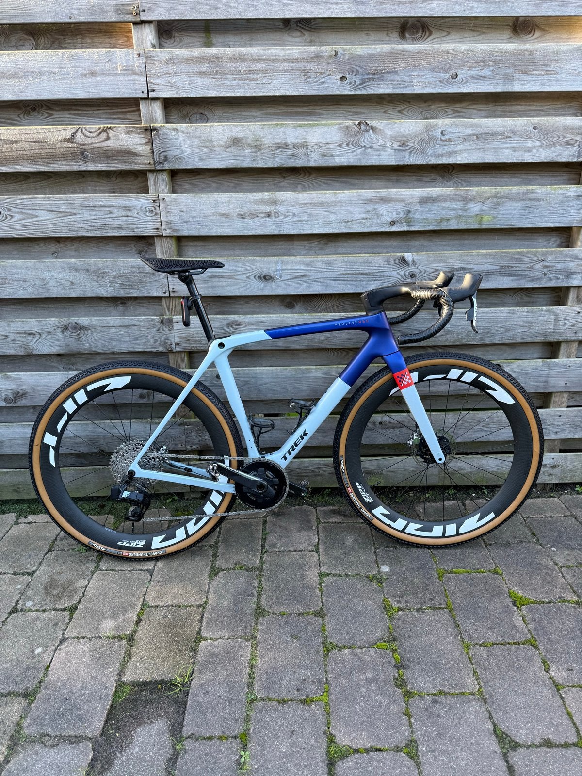 Trek Checkmate SLR8 AXS Sram Red Gravelbike maat M/L Zipp303, Overige merken, 28 inch, Carbon, 10 tot 15 versnellingen