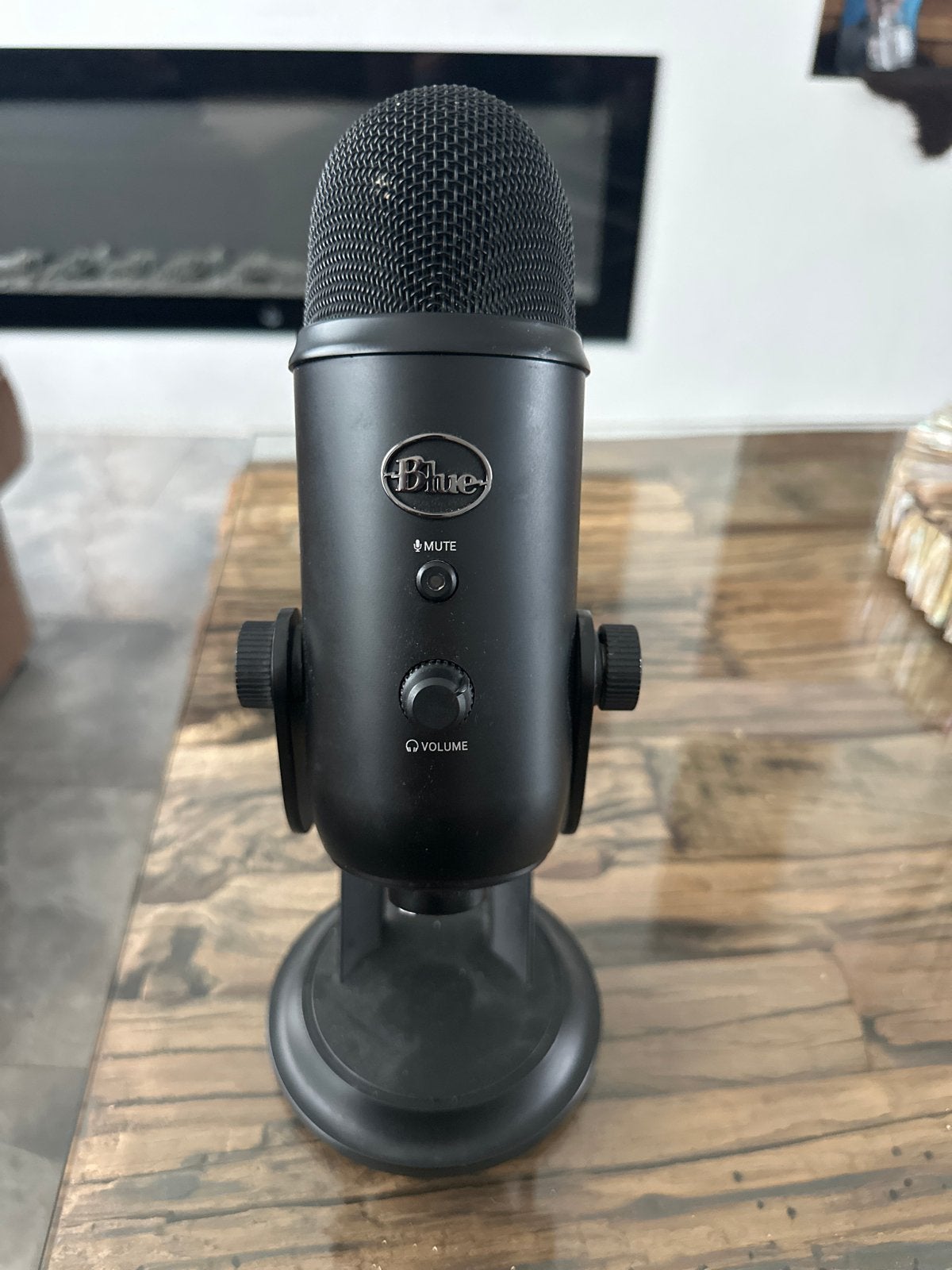 Blue Yeti USB Microfoon - Zwart, Ophalen of Verzenden, Nieuw, Studiomicrofoon