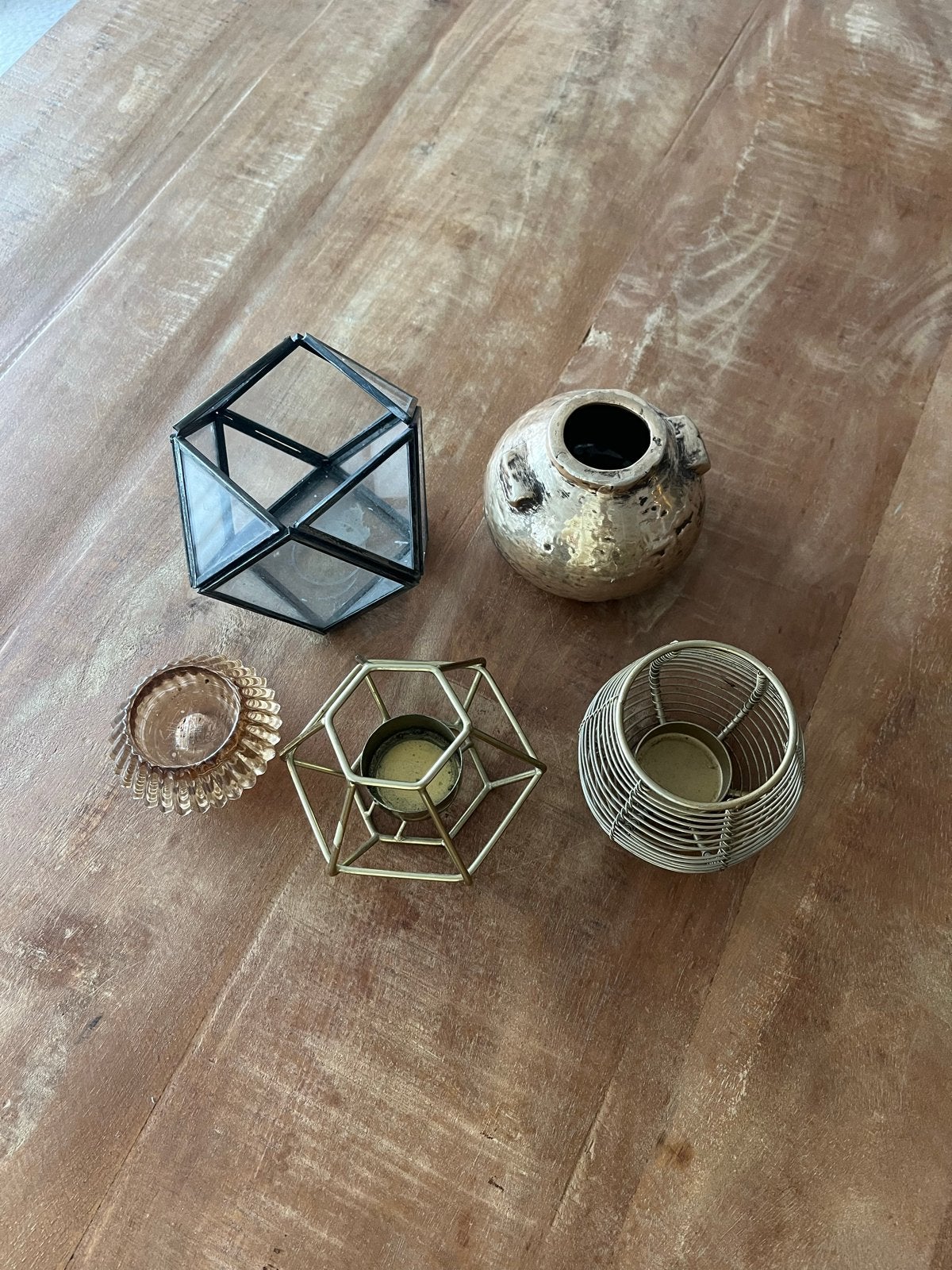 Gratis woonaccessoires, Huis en Inrichting, Ophalen, Gebruikt, Waxinelichthouder, Glas