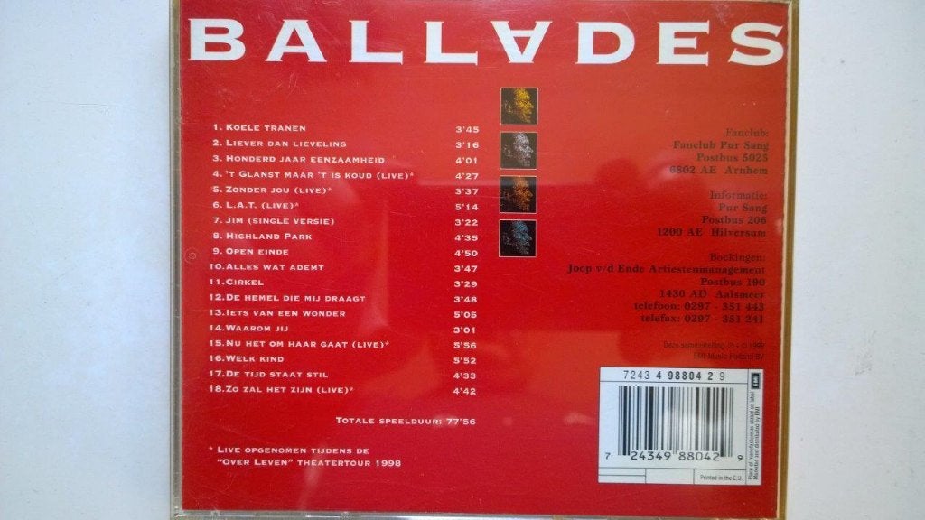 Rob de Nijs - Ballades, Ophalen of Verzenden, Zo goed als nieuw, Pop