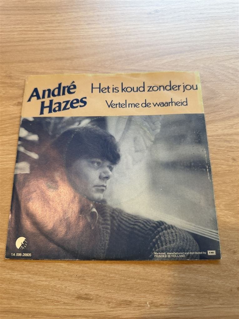 Andre Hazes - Het is koud zonder jou - Vertel me de waarheid, Ophalen of Verzenden, Zo goed als nieuw, Nederlandstalig