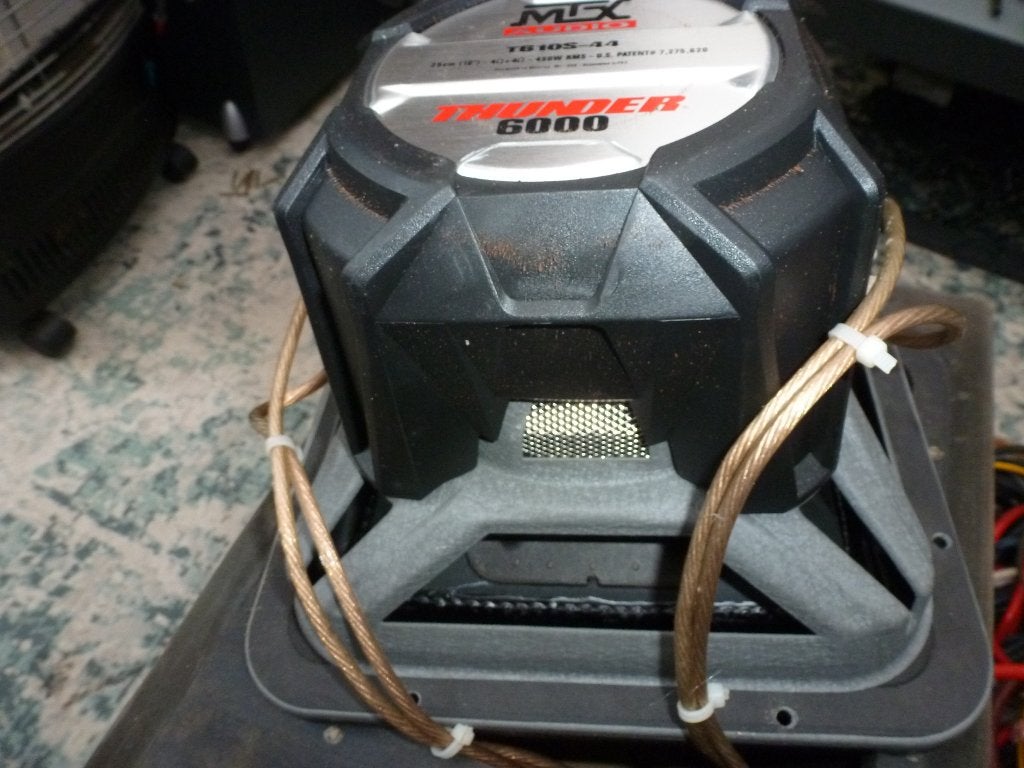 Mtx T610s-44 Subwoofer, Ophalen, Gebruikt