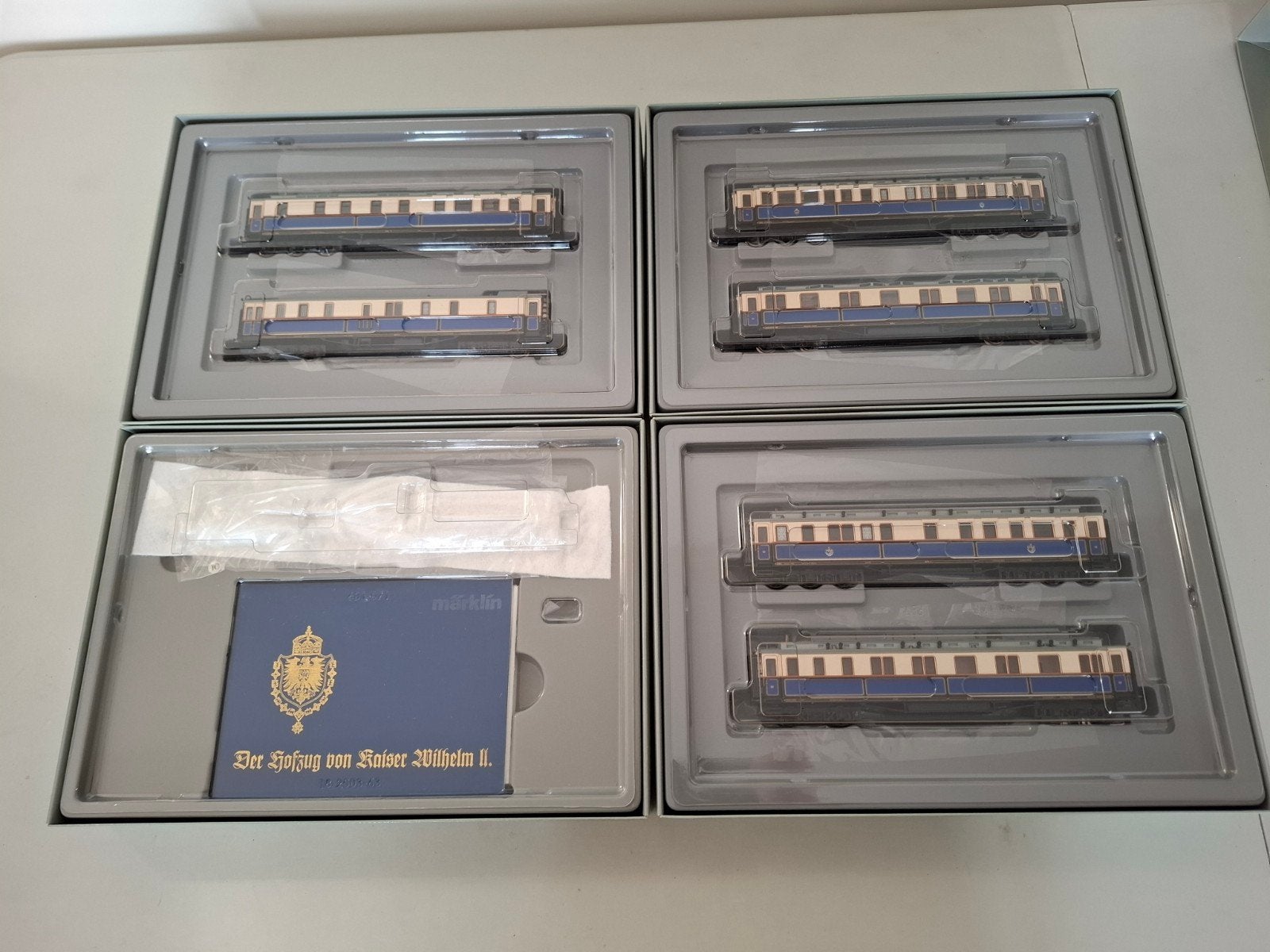 Marklin H0 2681 7 delige Hofzug Kaiser Wilhem II van de KPEV, Wisselstroom, Treinset, Nieuw, Ophalen of Verzenden