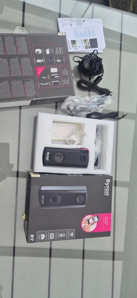 Byron Smartwares Wi-Fi Video Deurbel - Nieuw in doos, Ophalen of Verzenden, Bewegingsdetectiesensor, Nieuw, Draadloos