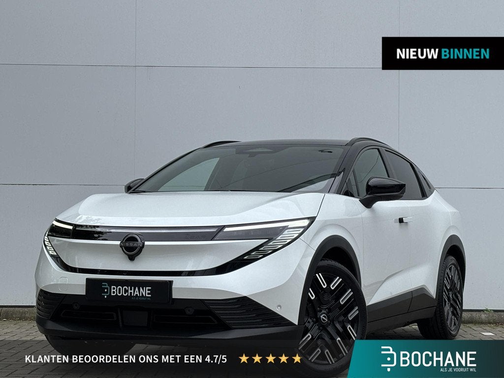 Nissan LEAF Evolve 52 kWh De Nieuwe Nissan LEAF !, Auto's, Nissan, Zwart, Wit, 177 pk, Te koop