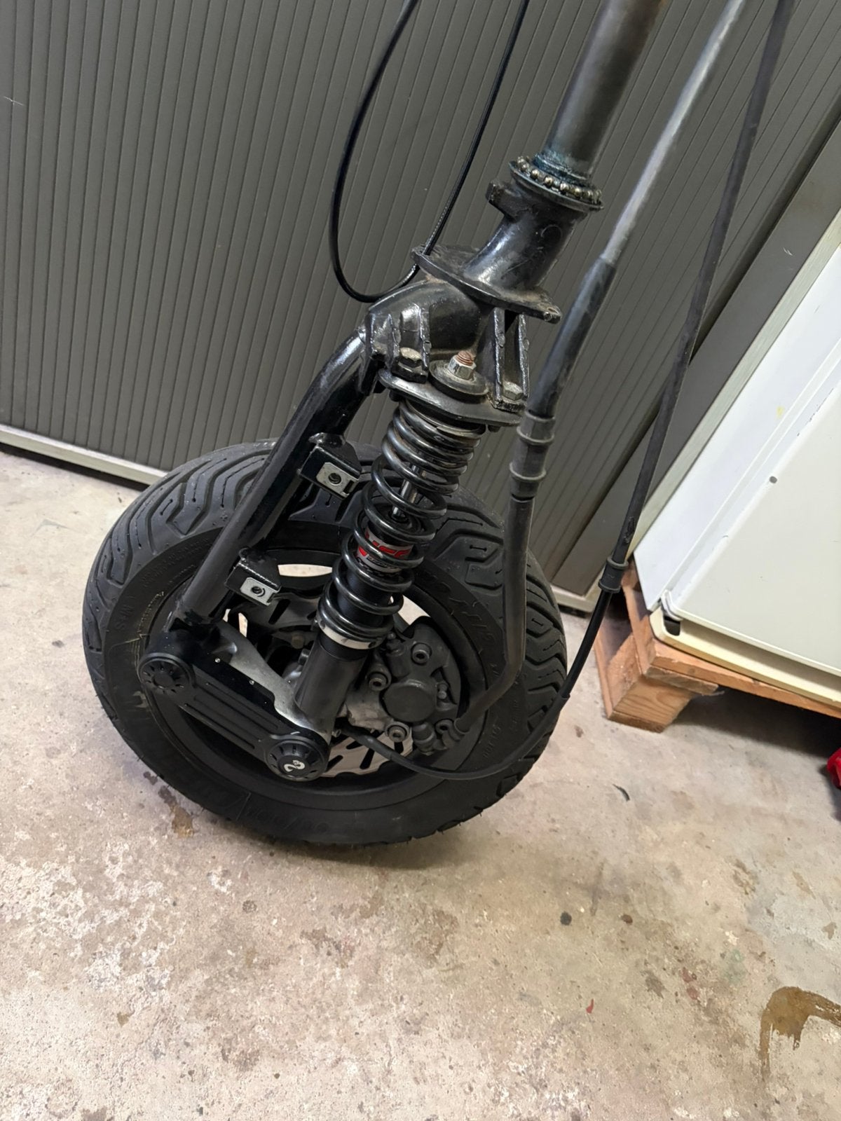 Zip SP voorvork Voll, Ophalen, Zo goed als nieuw, Overige typen, Piaggio