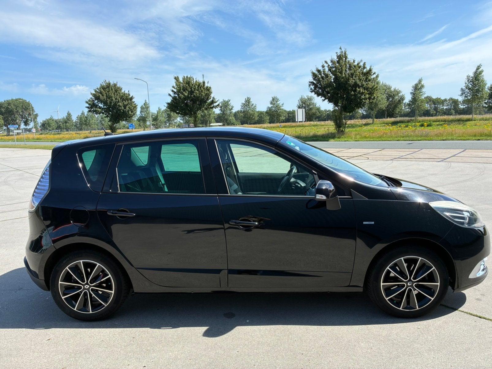 Renault Scénic 2013 Zwart, Auto's, 730 kg, 4 cilinders, Zwart, 24 km/l