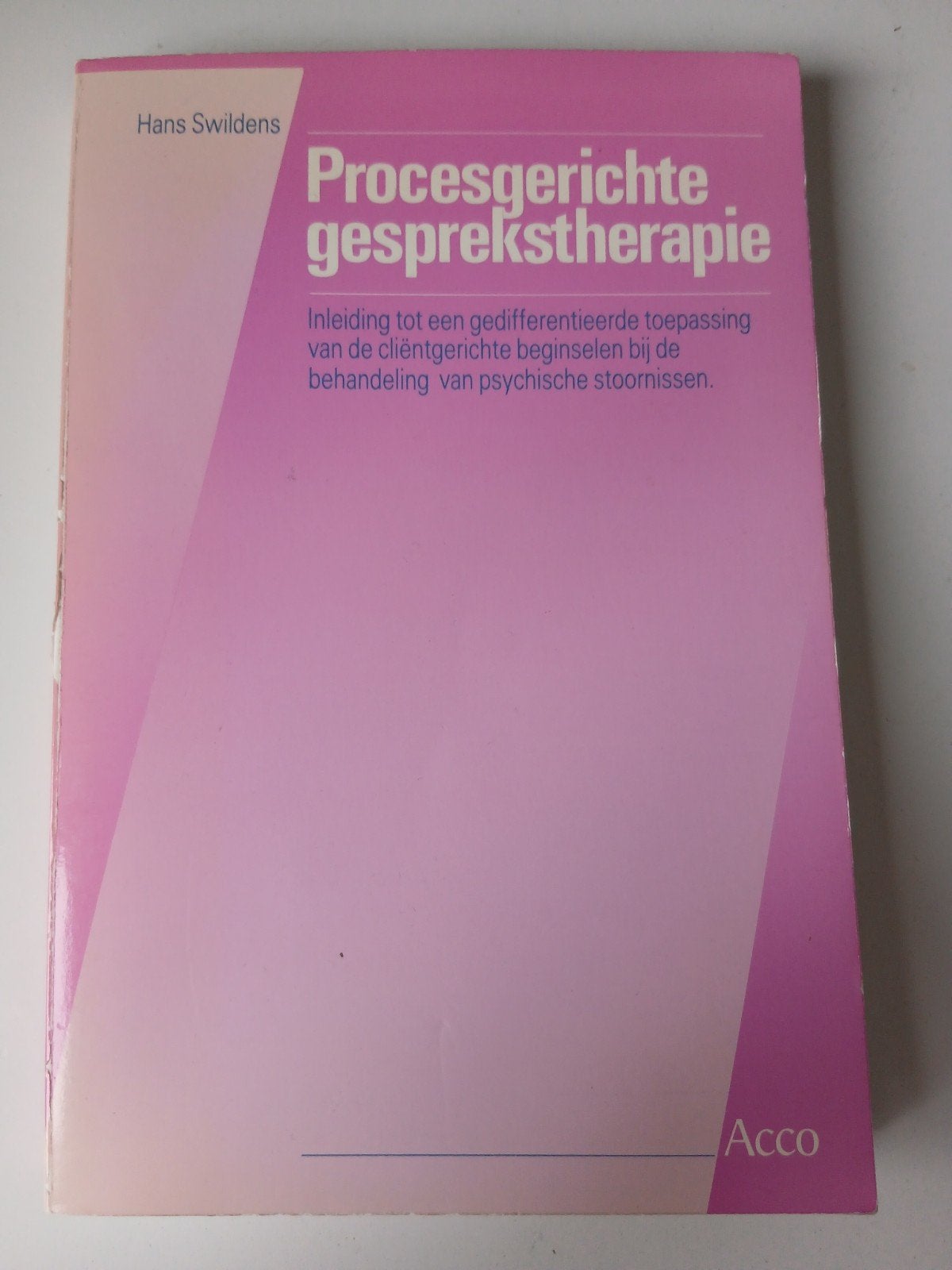 Procesgerichte gesprekstherapie - Hans Swildens, Ophalen of Verzenden, Gelezen, Klinische psychologie, Hans Swildens