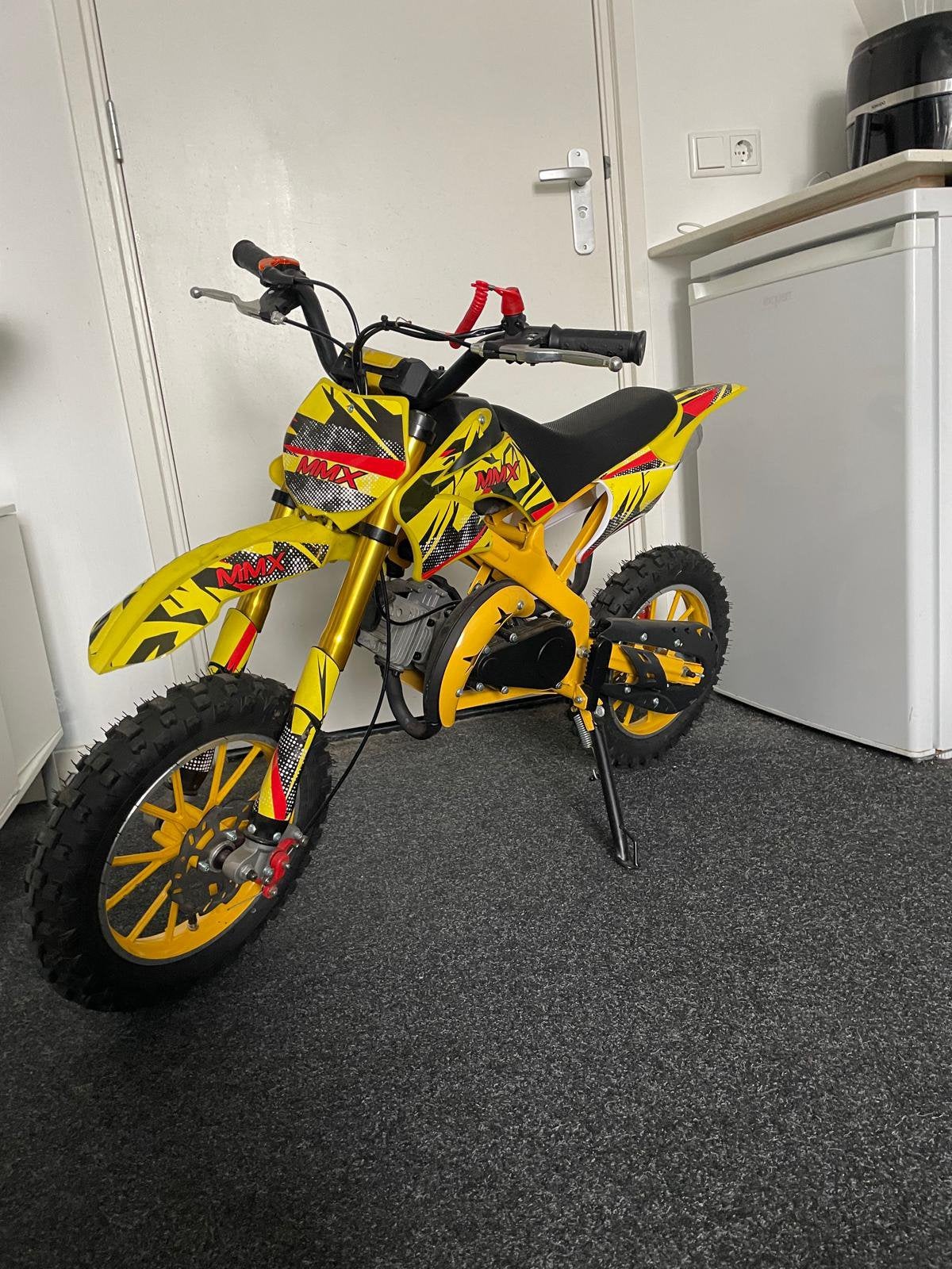 Crossmotor 49cc / NIEUW / Dirtbike Pitbike / LAATSTE STUKS, Fietsen en Brommers, Minibikes, Midibikes en Pitbikes, Ophalen, Nieuw