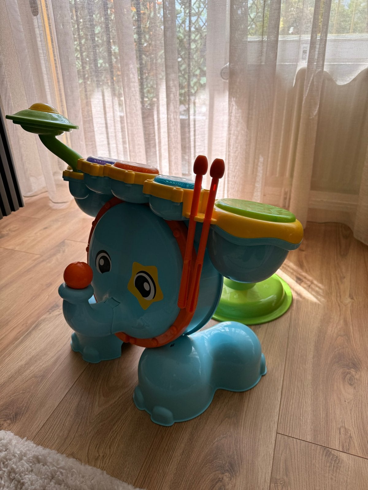 VTech drumstel met licht en geluid, Ophalen, Zo goed als nieuw, 6 maanden tot 2 jaar
