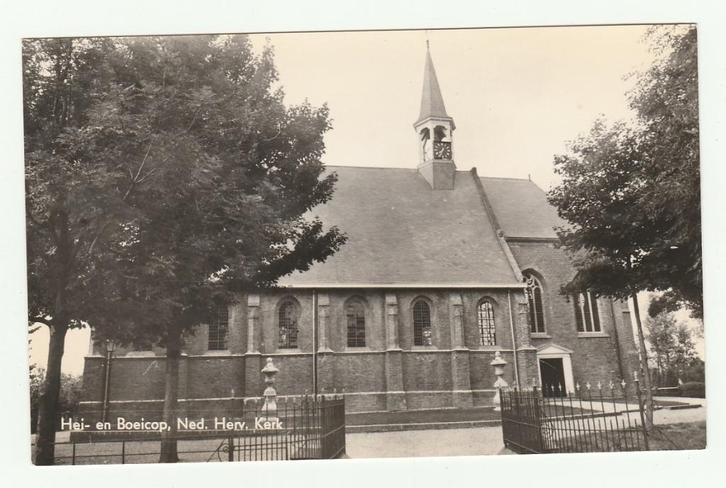 Hei- en Boeicop (nabij Lexmond en Vianen) - Ned Herv Kerk, Verzenden, 1960 tot 1980, Gelopen, Utrecht