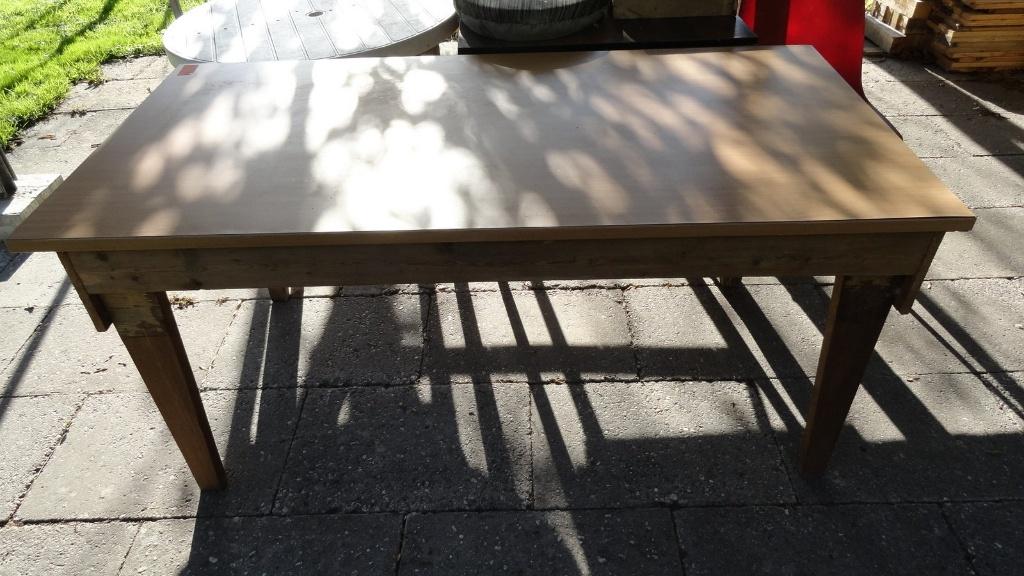 Tafelblad 160 x 80 cm en 3 cm dik, Ophalen, Gebruikt, 50 tot 100 cm, Rechthoekig