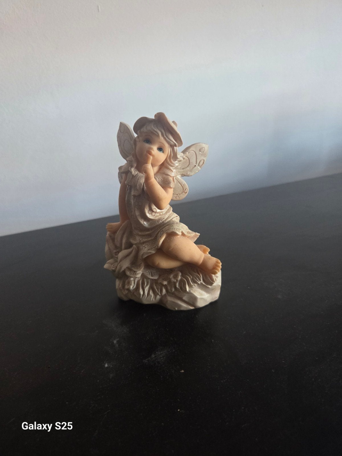 Schattig Elfje Beeldje met Vleugels, Ophalen of Verzenden