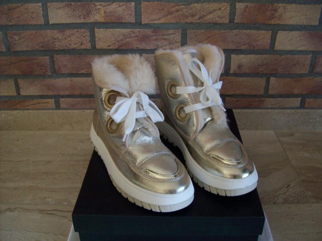 Babouche Tara Boot Gold maat 41, Kleding | Dames, Schoenen, Overige kleuren, Nieuw, Ophalen of Verzenden, Sneakers of Gympen
