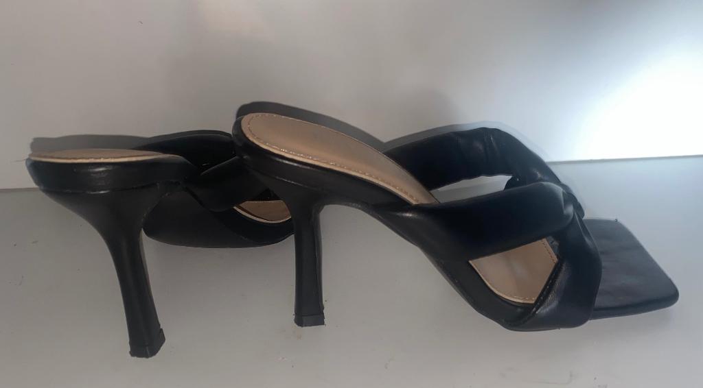 Day-vine Sexy zwart hak teen slippers maat 36, Zwart, Day-Vine, Nieuw, Sandalen of Muiltjes