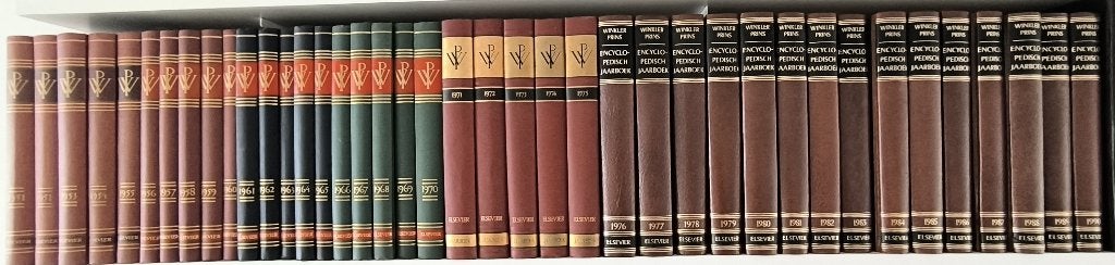 Winkler Prins Encyclopedische Jaarboeken 1951-1990, Boeken, Ophalen, Complete serie, Nieuw, Algemeen