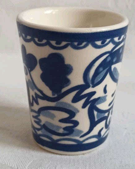 Eierdop eierdopje Blond Amsterdam Delft, Ophalen of Verzenden, Zo goed als nieuw, Aardewerk, Blond Amsterdam