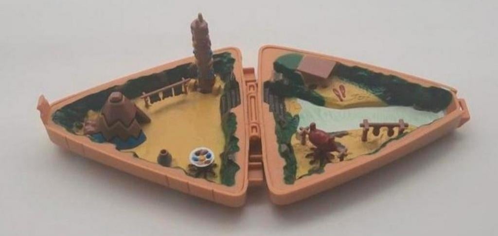Indianen Tipi tent bootleg Polly Pocket, Verzamelen, Poppetjes en Figuurtjes, Zo goed als nieuw, Ophalen of Verzenden