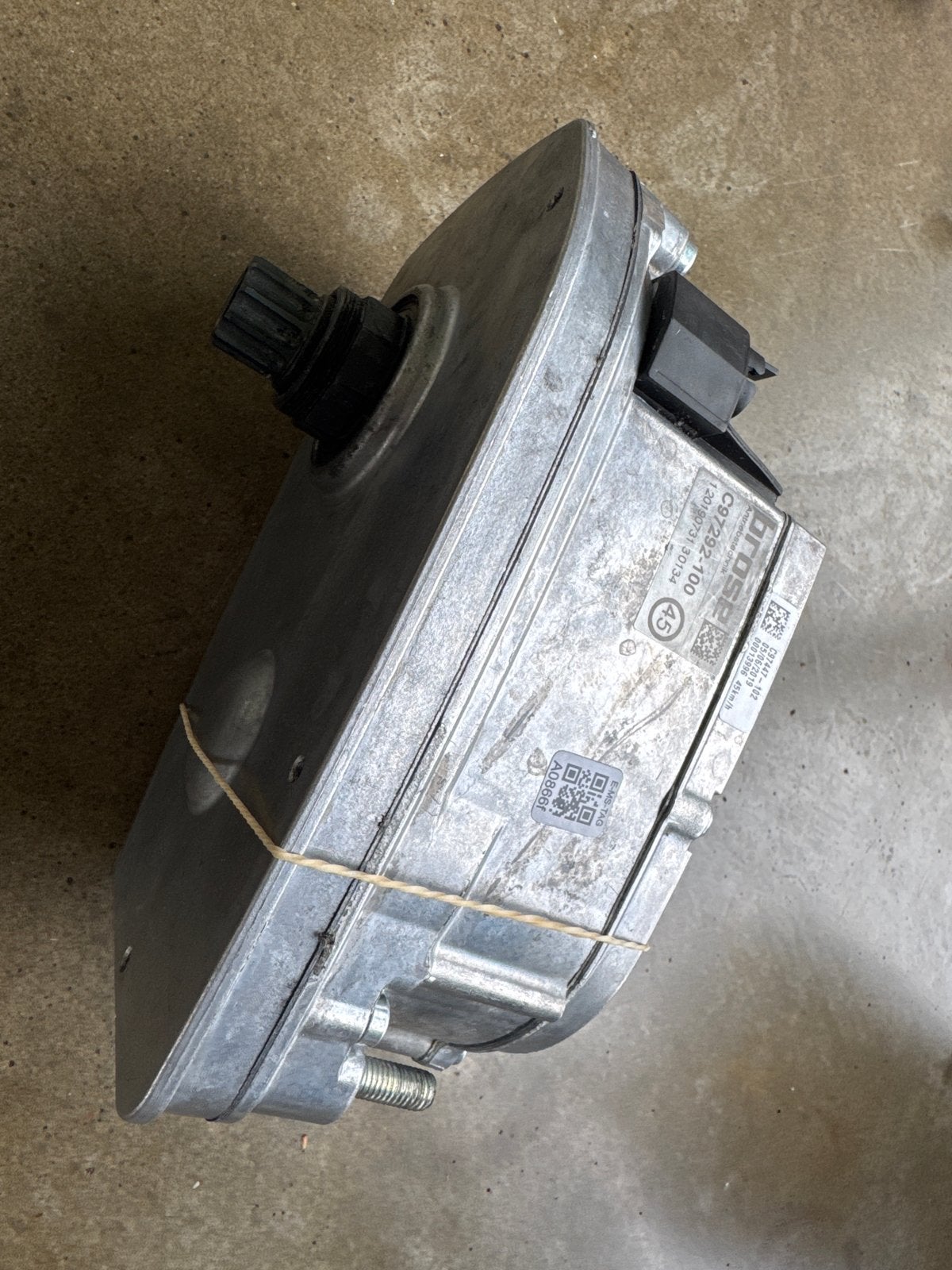 Qwic Brose smag motor MA11 Belt voor onderdelen, Fietsen en Brommers, Fietsonderdelen, Elektrische fiets, Gebruikt, Ophalen of Verzenden