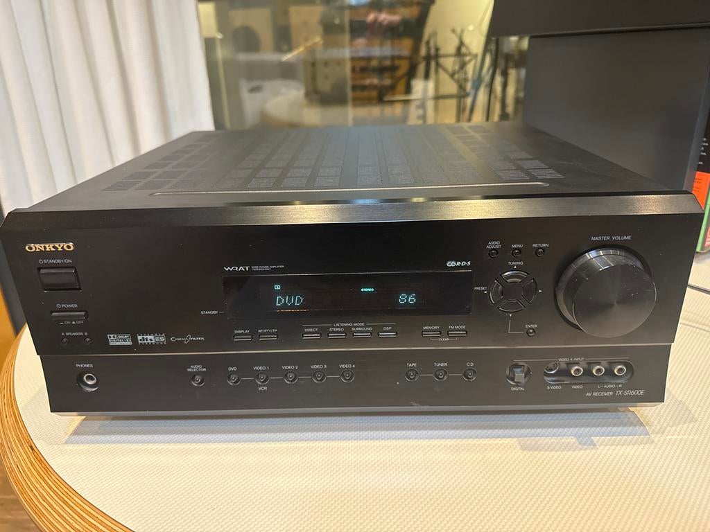 Onkyo AV receiver TX-SR600E - 5.1-kanaals Home Cinema, Gebruikt, Ophalen of Verzenden, 60 tot 120 watt, Onkyo
