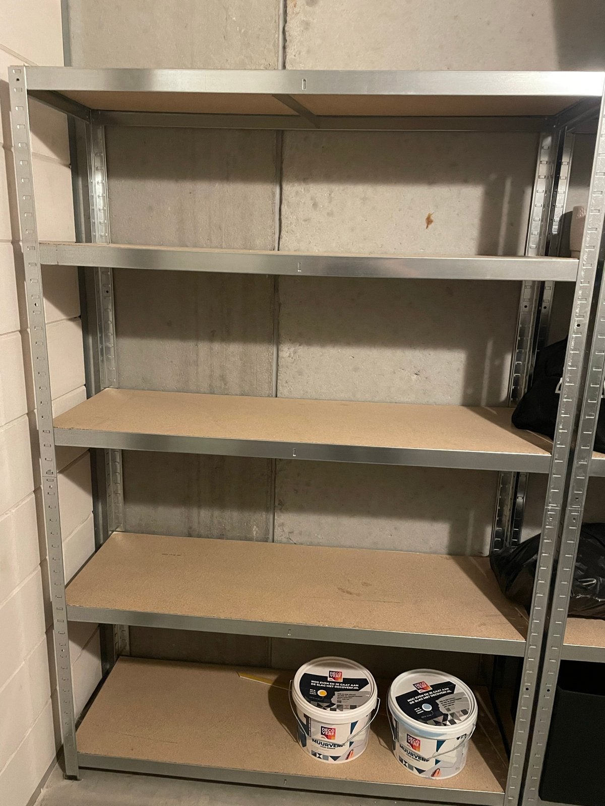 2x stellingkasten, Ophalen, Gebruikt
