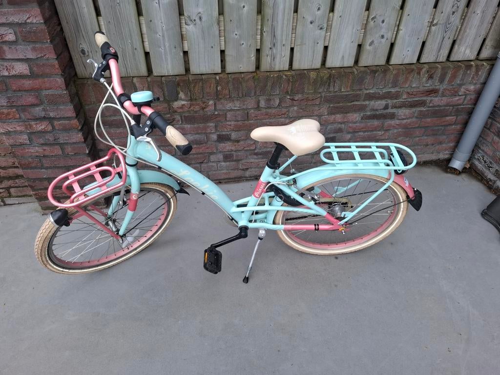 Loeki prinses meisjesfiets, Fietsen en Brommers, Fietsen | Meisjes, Ophalen, Gebruikt, 20 inch
