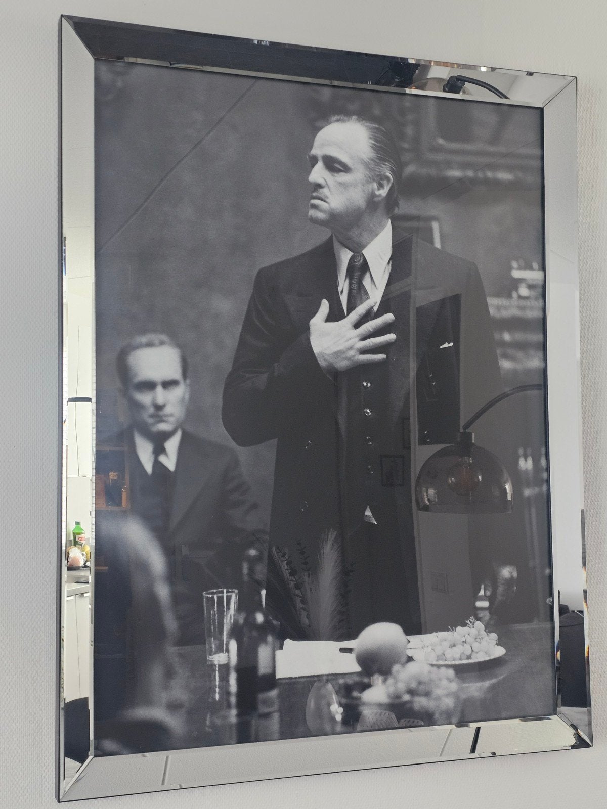 The Godfather Don Corleone 100x130cm, Ophalen, Overige materialen, 75 cm of meer