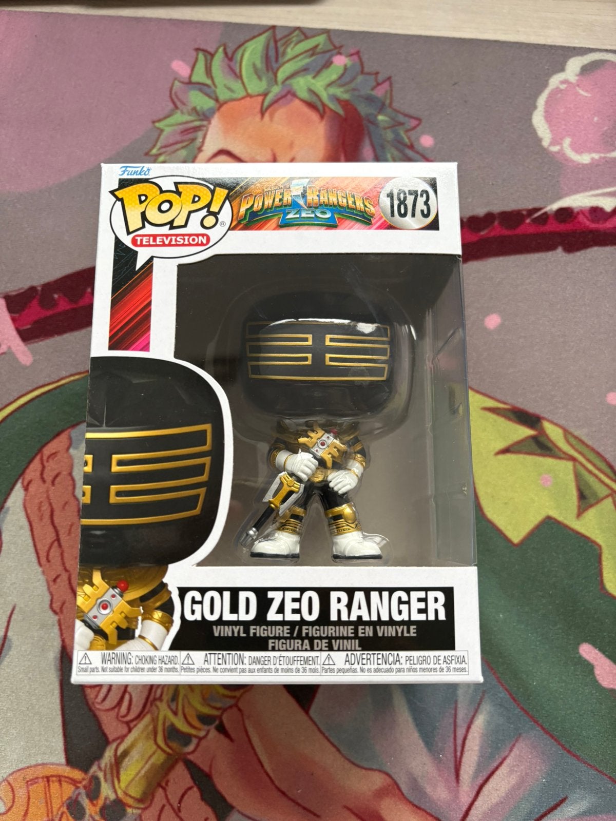 Funko Pop! Power Rangers Zeo – Gold Zeo Ranger #1873, Verzamelen, Poppetjes en Figuurtjes, Funko Europe, Supportmea@funko.com