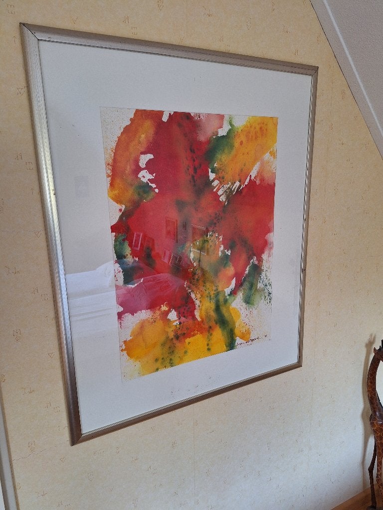 Gouache van Johann van den Noort schilderij, Ophalen